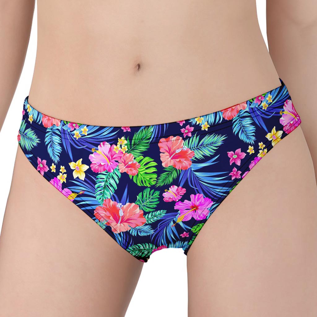 Hawaii Exotic Flowers Pattern Print Women's Panties