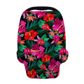 Hawaii Floral Flowers Pattern Print Baby Seat Cover