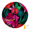 Hawaii Floral Flowers Pattern Print Basketball