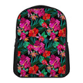 Hawaii Floral Flowers Pattern Print Casual Backpack