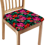Hawaii Floral Flowers Pattern Print Chair Cushion Cover