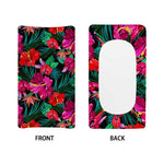 Hawaii Floral Flowers Pattern Print Changing Pad Cover