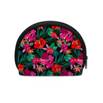 Hawaii Floral Flowers Pattern Print Coin Purse