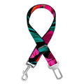 Hawaii Floral Flowers Pattern Print Dog Seat Belt