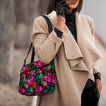 Hawaii Floral Flowers Pattern Print Double Strap Bible Bag
