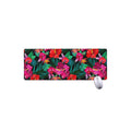 Hawaii Floral Flowers Pattern Print Extended Mouse Pad