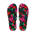 Hawaii Floral Flowers Pattern Print Flip Flops
