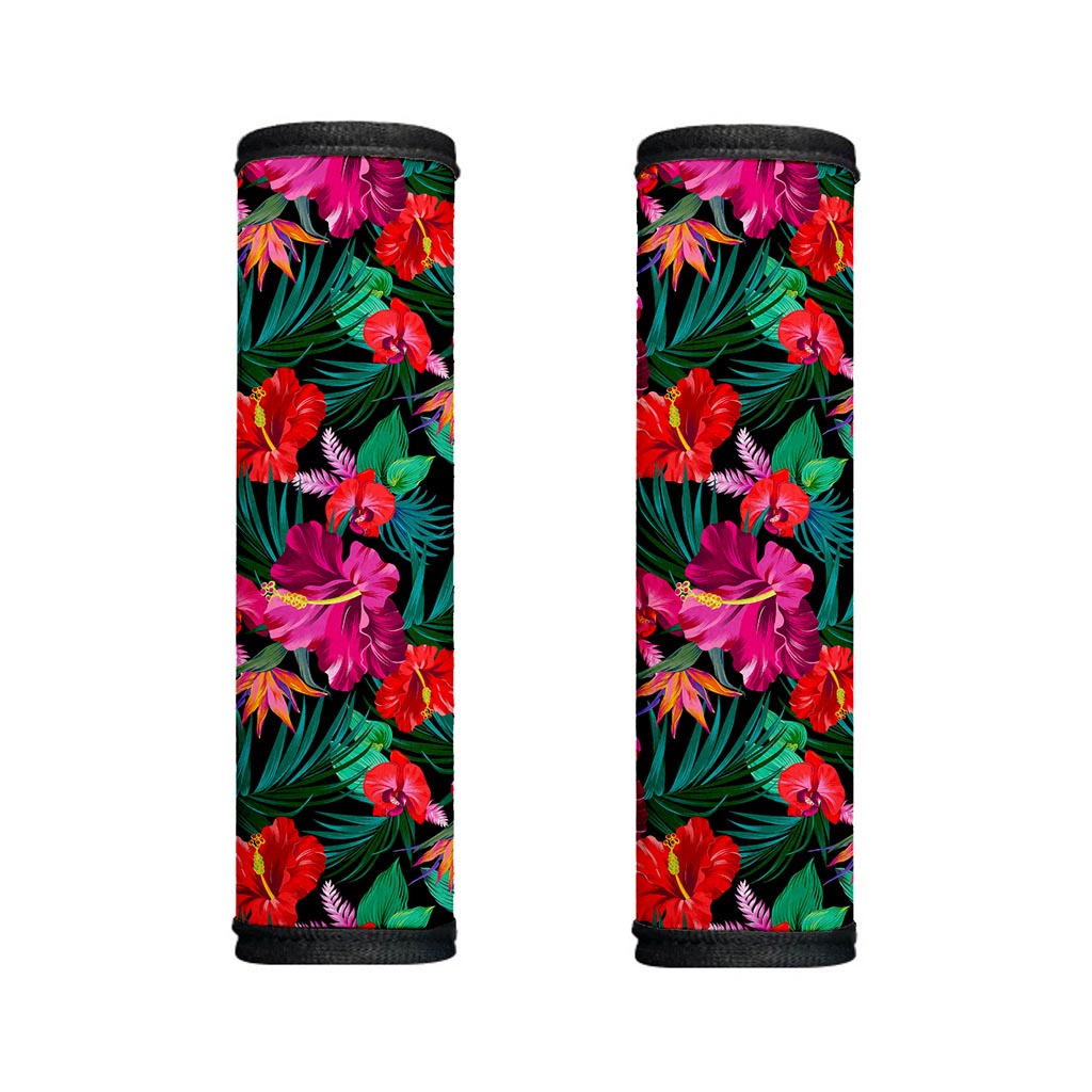 Hawaii Floral Flowers Pattern Print Handle Covers