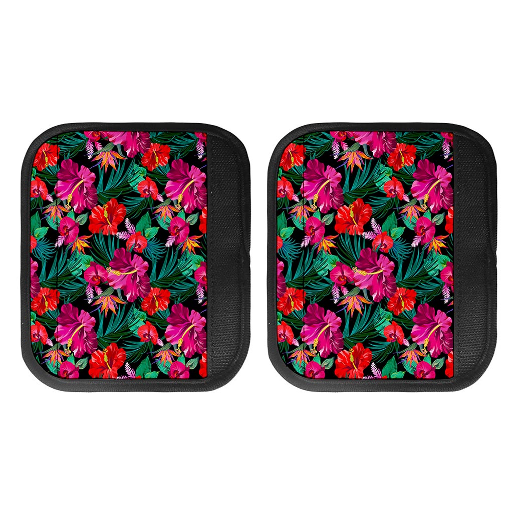 Hawaii Floral Flowers Pattern Print Handle Covers