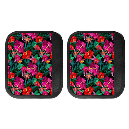 Hawaii Floral Flowers Pattern Print Handle Covers