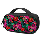 Hawaii Floral Flowers Pattern Print Insulin Cooler Travel Case