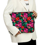 Hawaii Floral Flowers Pattern Print Laptop Sleeve