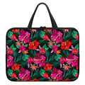 Hawaii Floral Flowers Pattern Print Laptop Sleeve With Handle