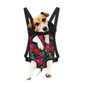 Hawaii Floral Flowers Pattern Print Pet Carrier Backpack