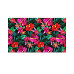 Hawaii Floral Flowers Pattern Print Polyester Flag