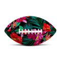 Hawaii Floral Flowers Pattern Print Rugby Ball