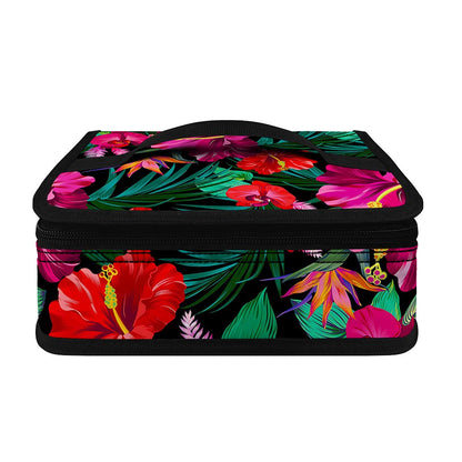 Hawaii Floral Flowers Pattern Print Small Lunch Bag