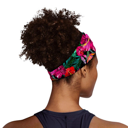Hawaii Floral Flowers Pattern Print Sports Headband