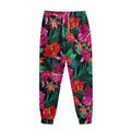 Hawaii Floral Flowers Pattern Print Sweatpants