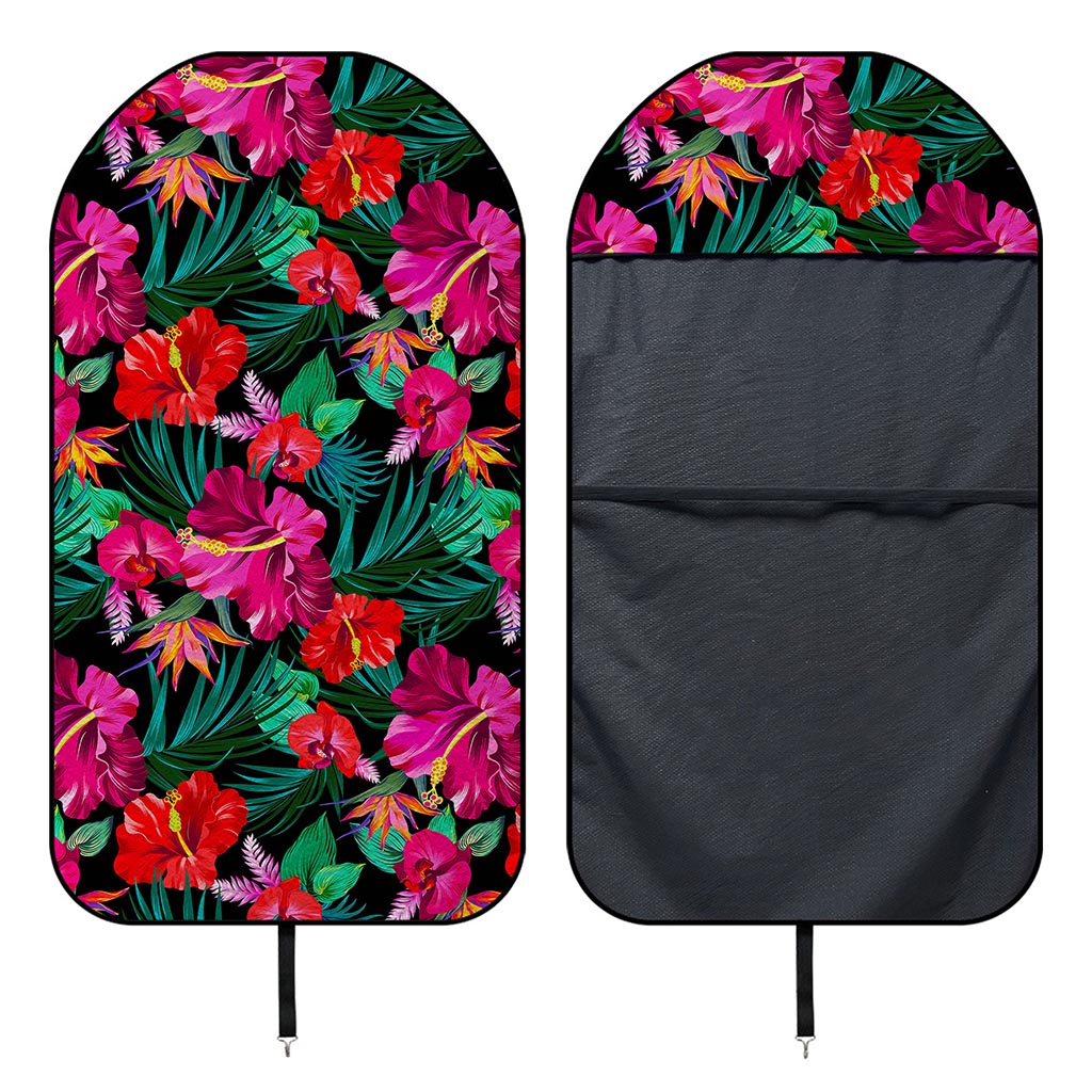 Hawaii Floral Flowers Pattern Print Waterproof Car Seat Cover