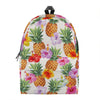 Hawaii Hibiscus Pineapple Pattern Print Backpack