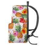 Hawaii Hibiscus Pineapple Pattern Print Backpack
