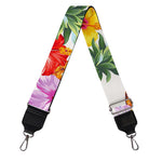 Hawaii Hibiscus Pineapple Pattern Print Bag Strap