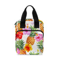 Hawaii Hibiscus Pineapple Pattern Print Bible Tote Bag
