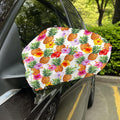 Hawaii Hibiscus Pineapple Pattern Print Car Side Mirror Covers