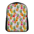 Hawaii Hibiscus Pineapple Pattern Print Casual Backpack