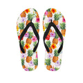 Hawaii Hibiscus Pineapple Pattern Print Flip Flops
