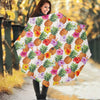 Hawaii Hibiscus Pineapple Pattern Print Foldable Umbrella