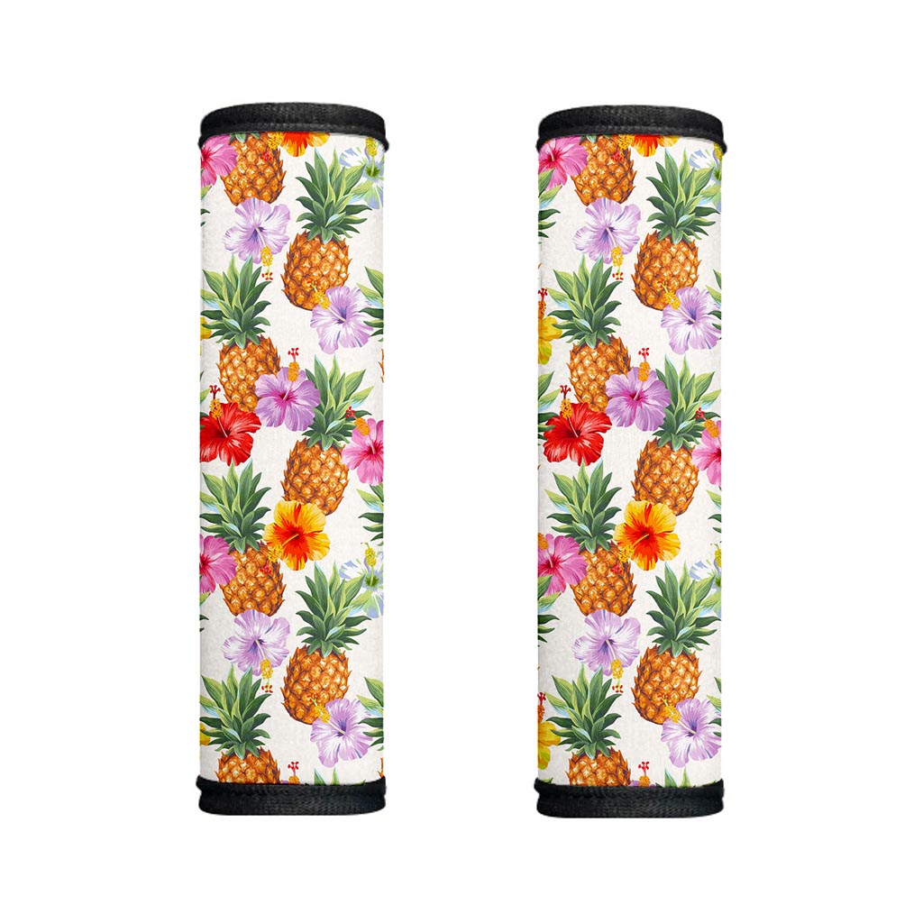 Hawaii Hibiscus Pineapple Pattern Print Handle Covers