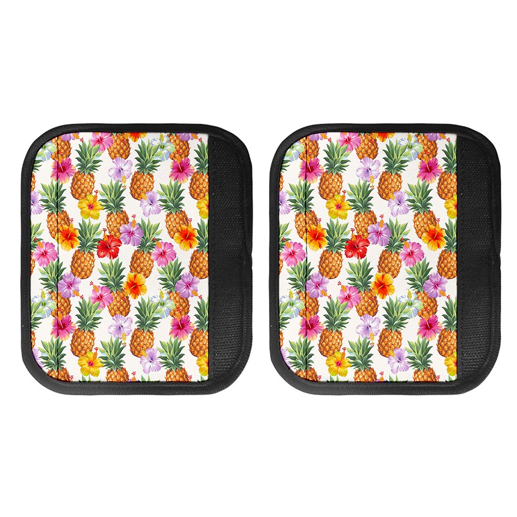Hawaii Hibiscus Pineapple Pattern Print Handle Covers