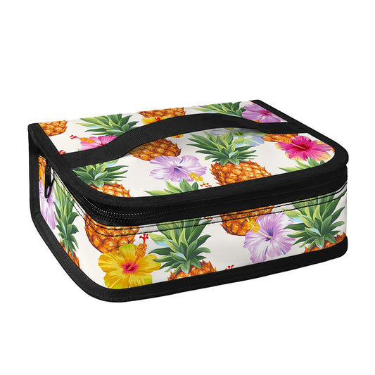 Hawaii Hibiscus Pineapple Pattern Print Small Lunch Bag