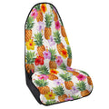 Hawaii Hibiscus Pineapple Pattern Print Waterproof Car Seat Cover
