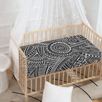Hawaii Polynesian Tribal Print Baby Crib Sheet