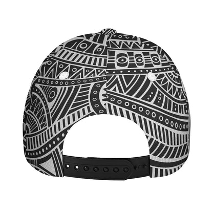 Hawaii Polynesian Tribal Print Baseball Cap