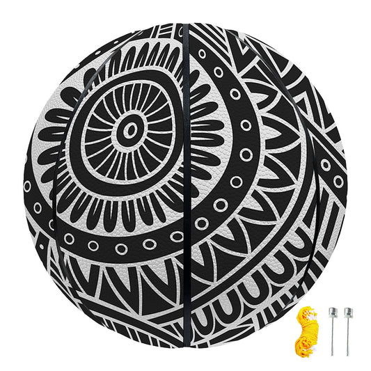 Hawaii Polynesian Tribal Print Basketball