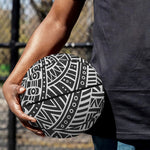 Hawaii Polynesian Tribal Print Basketball