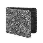 Hawaii Polynesian Tribal Print Bifold Wallet
