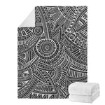 Hawaii Polynesian Tribal Print Blanket
