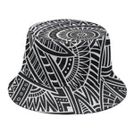 Hawaii Polynesian Tribal Print Bucket Hat