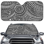 Hawaii Polynesian Tribal Print Car Windshield Sun Shade