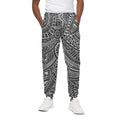 Hawaii Polynesian Tribal Print Cotton Sweatpants