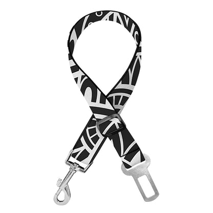 Hawaii Polynesian Tribal Print Dog Seat Belt