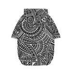 Hawaii Polynesian Tribal Print Dog Zip Up Hoodie