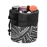 Hawaii Polynesian Tribal Print Drawstring Makeup Bag