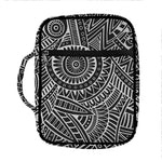 Hawaii Polynesian Tribal Print Front Pocket Bible Bag