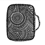 Hawaii Polynesian Tribal Print Front Pocket Bible Bag